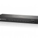 Переключатель KVM Aten, портов: 8 х HDB-15, 44х154х432 мм (ВхШхГ), RS232, цвет: металл