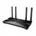 Маршрутизатор TP-Link, портов: 5, LAN: 4, WAN: 1, скорость мб/с: 2 976, антенн: 4, USB: Нет, 41,6х260,2х135 мм (ВхШхГ), цвет: чёрный, Archer AX53