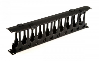 Кабельный организатор 19' CMF-1U-FPL106-MCOV-RAL9005