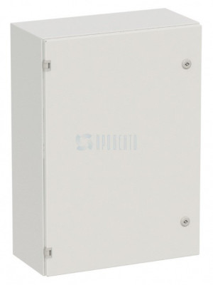 Распределительный шкаф с монтажной платой 400х400х210мм, IP66, IK10 MES 40.40.21