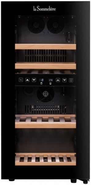 Отдельностоящий винный шкаф 22-50 бутылок LaSommeliere SLS34DZ