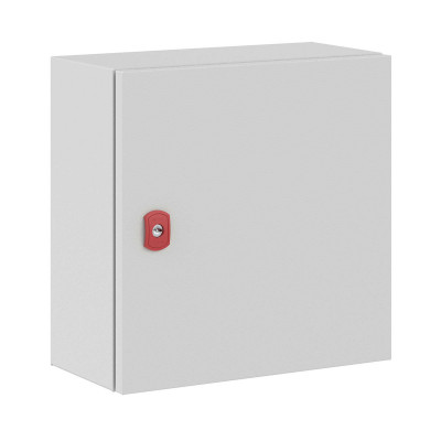 Шкаф электротехнический настенный DKC ST, IP66, 400х400х200 мм (ВхШхГ), дверь: металл, корпус: сталь листовая, цвет: серый, без монтажной панели, (R5ST0442WMP)