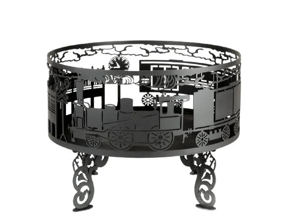 Костровая чаша Fire bowls Поезд (80х80х4)