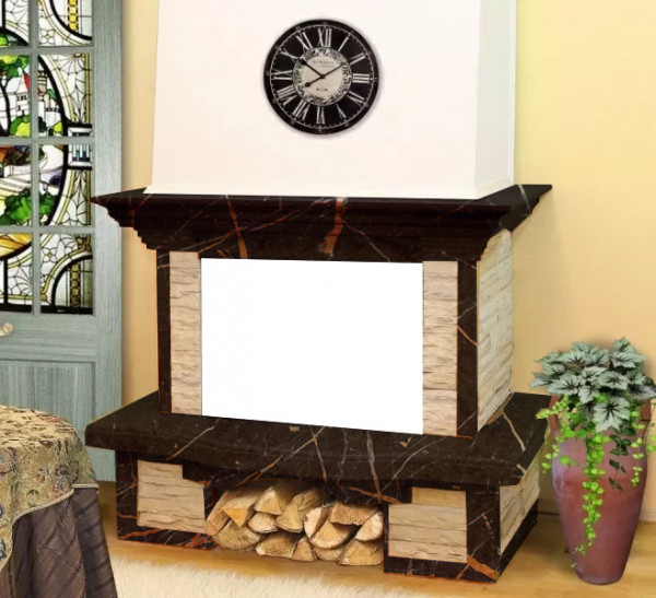 Пристенная облицовка MadeIra Berta Dark Chokolate М с700