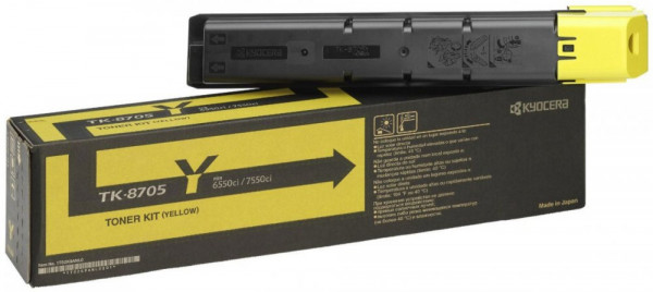 Картридж Kyocera TK-8705Y Yellow