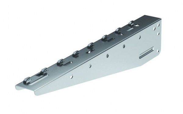 Кронштейн DKC ВМ, настенный, для лотков h =500мм, треугольный, длина 500 мм, толщина: 1,5 мм, сталь, покрытие: м. Сендзимира