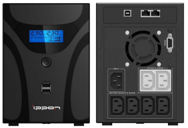 Источник бесперебойного питания Ippon Smart Power Pro II 2200 (1005590)
