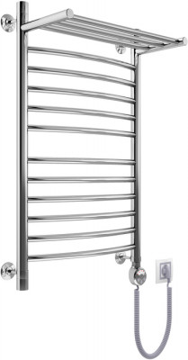 Электрический полотенцесушитель Маргроид Вид 5 премиум El с полкой 60*50