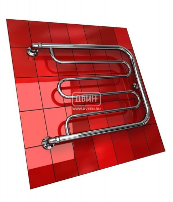 Водяной полотенцесушитель Двин D без полочки (1") 60/80