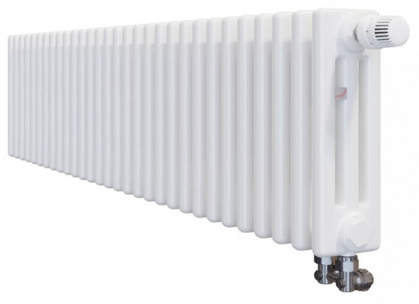 Стальной трубчатый радиатор 3-колончатый Zehnder Completto 3030/38/V001/RAL 9016