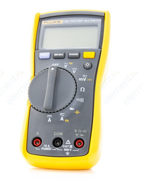 Мультиметр FLUKE 110, кабельный, с дисплеем, питание: батарейки, корпус: пластик, для работ в полевых и промышленных условиях, (2583583)