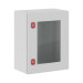 Шкаф электротехнический настенный DKC ST, IP66, 500х400х250 мм (ВхШхГ), дверь: стекло, корпус: сталь листовая, цвет: серый, с монтажной панелью, (R5STX0549)