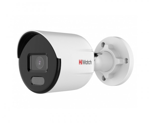 Сетевая IP видеокамера HiWatch, корпусная, улица, 4Мп, 1/3’, 2560х1440, цв:0,001лк, об-в:4мм, DS-I450L(B) (4 mm)