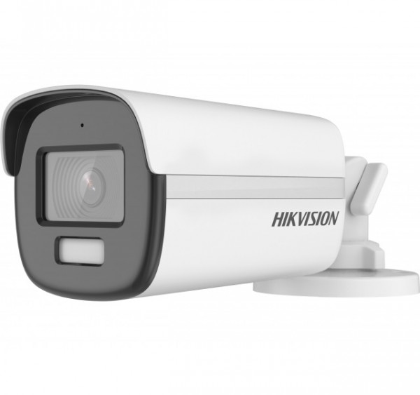 Аналоговая видеокамера HIKVISION ColorVu, bullet-камера, улица, 2Мп, 1920х1080, AHD; CVBS; CVI; TVI, об-в:3,6мм, DS-2CE12DF3T-FS(3.6mm)