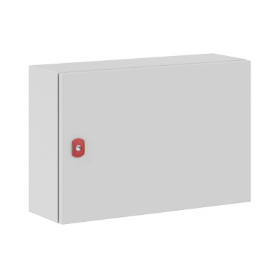 Шкаф электротехнический настенный DKC ST, IP66, 400х600х200 мм (ВхШхГ), дверь: металл, корпус: сталь листовая, цвет: серый, без монтажной панели, (R5ST0462WMP)