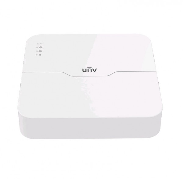 Видеорегистратор Uniview, каналов: 8, H.265/H.264, 1x HDD, звук Да, порты: HDMI, 2x USB, VGA, память: 6 ТБ, питание: DC52V, запись с разрешением до 8 МП