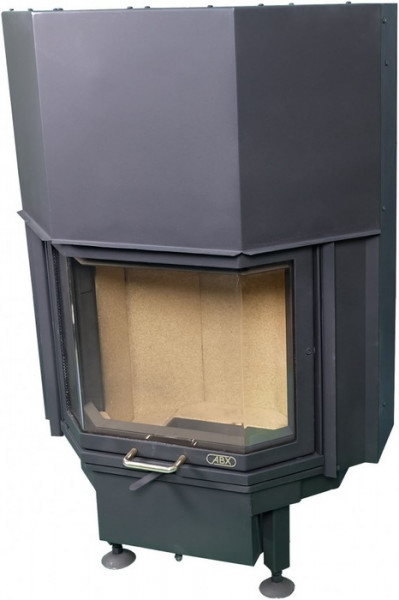 Фронтальная дровяная топка ABX Derby 6 каминная, призматическое стекло, гильотина