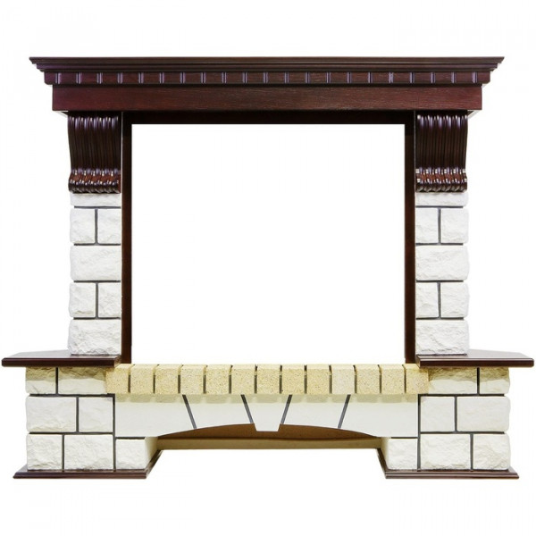 Широкий портал Royal Flame Pierre Luxe под очаг Jupiter FX New