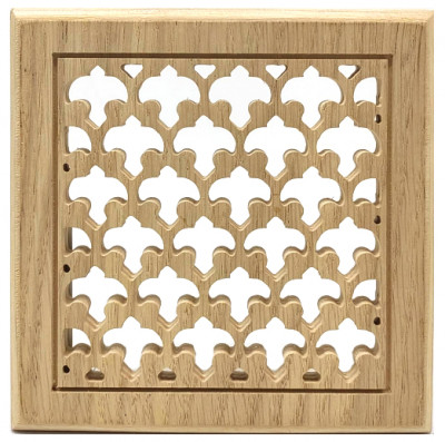 Деревянная решетка Пересвет К-23 300х300 мм