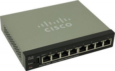 Коммутатор Cisco, SG250-08HP-K9-EU