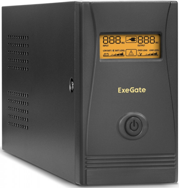 ИБП ExeGate Power Smart ULB-800 LCD (C13,RJ,USB)