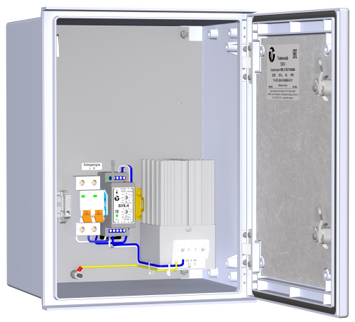 Шкаф монтажный с обогревом ТШП-6