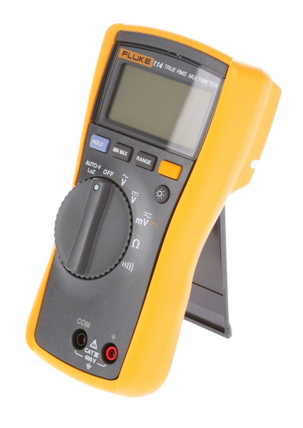 Мультиметр FLUKE 110, кабельный, с дисплеем, питание: батарейки, корпус: пластик, для работ в жилых и промышленных помещениях, (2583552)