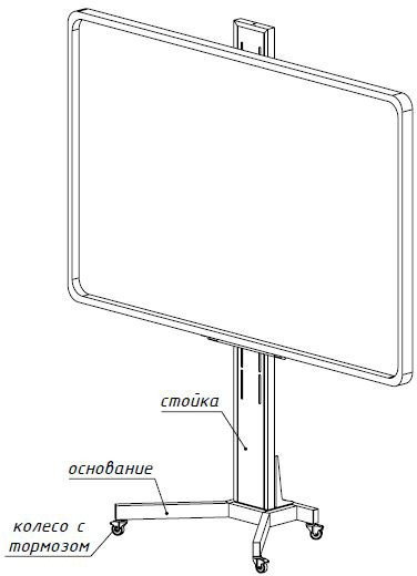 Мобильная стойка Digis SMART-BASE DSM