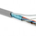 Кабель витая пара Hyperline, F/UTP, 4 пар., кат. 5е, проводник Ø 0,93мм, AWG26, LSZH (нг(A)-HF), 1м (бухта 305м), тип прокладки: внутри зданий, цвет: серый