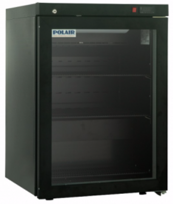 Холодильный шкаф Polair DM102-Bravo черный с замком