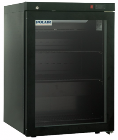 Холодильный шкаф Polair DM102-Bravo черный с замком