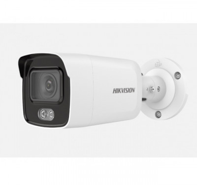 Сетевая IP видеокамера HIKVISION ColorVu, bullet-камера, улица, 4Мп, 1/1,8’, 2688×1520, цв:0,005лк, об-в:6мм, DS-2CD2047G2-LU(C)(6mm)