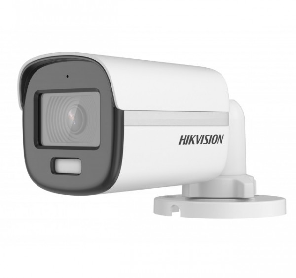 Аналоговая видеокамера HIKVISION ColorVu, bullet-камера, улица, 2Мп, 1920х1080, AHD; CVBS; CVI; TVI, об-в:2,8мм, DS-2CE10DF3T-FS(2.8mm)