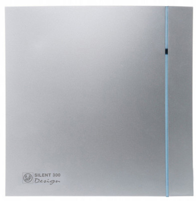 Вытяжка для ванной диаметр 150 мм Soler & Palau SILENT-300 CZ SILVER DESIGN-3C (220-240V 50HZ) RE