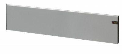 Конвектор электрический Glamox H30 200мм/600Вт/IP20 серебристый