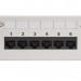 Коммутационная патч-панель Nikomax, настенная, 0,5HU, портов: 6хRJ45/8P8C, кат. 6, неэкр., цвет: белый, (NMC-WP06UE2-GY)