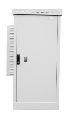 Шкаф уличный всепогодный укомплектованный напольный ЦМО ШТВ-2, IP54, 30U, 1575х1000х600 мм (ВхШхГ), дверь: металл, кол-во отсеков: 2, цвет: серый, с нагревом, с охлаждением, (ШТВ-2-30.10.6-К3А3-ТК-ОГ)