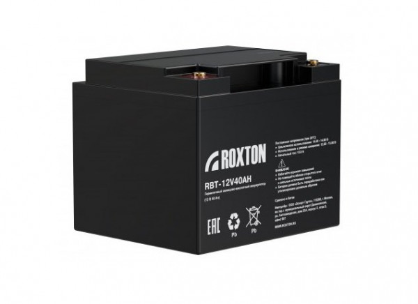 Аккумулятор герметичный свинцово-кислотный RBT-12V40AH