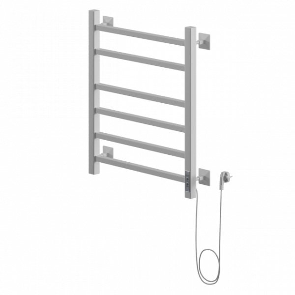 Электрический полотенцесушитель Ника STEP-2 60/50 RAL9016 белый матовый правый тэн