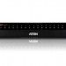 Переключатель KVM Aten, Altusen, портов: 32, 440х413,5х433,6 мм (ВхШхГ), KVM over IP: есть, USB, RS232, RJ45, PS/2, на 4 пользователя, цвет: чёрный