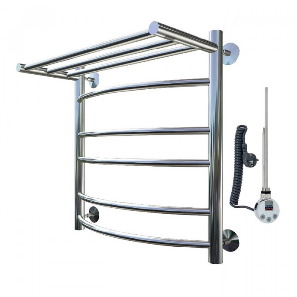 Электрический полотенцесушитель Тругор Приоритет эл ТЭН 3 П 60*50 (ЛЦ2)