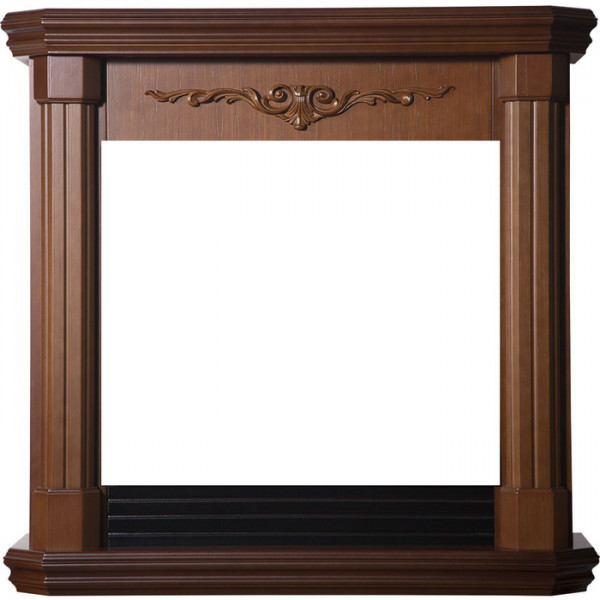 Широкий портал InterFlame Виелтон под очаг Foton 23 LED FX цвет (тёмный дуб; венге)