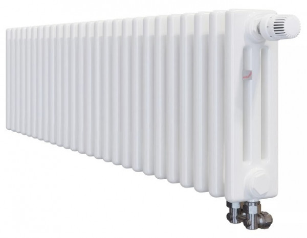 Стальной трубчатый радиатор 3-колончатый Zehnder Completto 3030/26/V001/RAL 9016