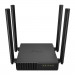 Маршрутизатор TP-Link, портов: 5, LAN: 4, WAN: 1, скорость мб/с: 1 167, антенн: 4, USB: Нет, 24,3х115х106,7 мм (ВхШхГ), цвет: чёрный, Archer C54