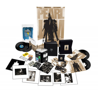 Виниловая пластинка Pearl Jam TEN(COLLECTOR'S EDITION) (4LP+2CD+DVD+Cassette+Book+Photo Cards)