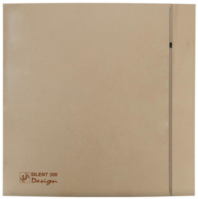 Вытяжка для ванной диаметр 150 мм Soler & Palau SILENT-300 CZ CHAMPAGNE DESIGN-4C (220-240V 50HZ) RE