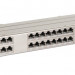 Коммутационная патч-панель Nikomax, 19", 1HU, портов: 24хRJ45/8P8C, кат. 6, экр., 19", цвет: металл, (NMC-RP48SE2-1U-MT)