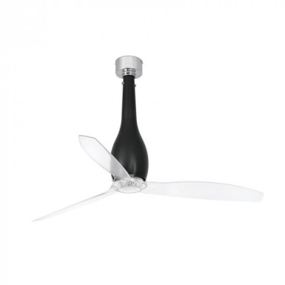 Вентилятор без подсветки Faro Eterfan Shiny Black (32002)