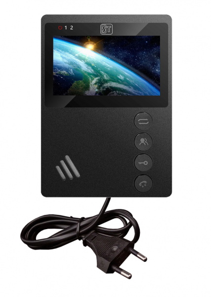 Монитор домофона цветной ST-M101/4 (черный)