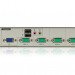 Переключатель KVM Aten, портов: 4 х USB, 44х765х200 мм (ВхШхГ), цвет: металл